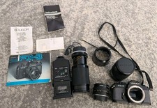 Vintage Yashica FX-3  With 3