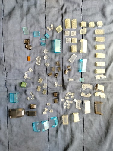 Lego mattoncini trasparenti - lego,