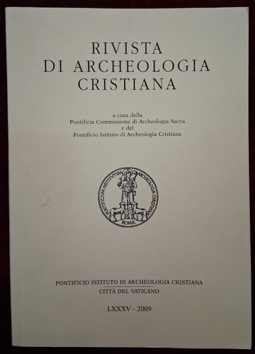 Rivista archeologia cristiana - archeologia,