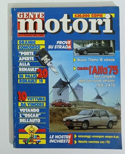I109396 gente motori 1988 - i109396,