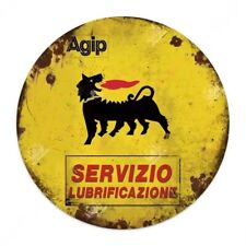 Insegna Targa Vintage Agip