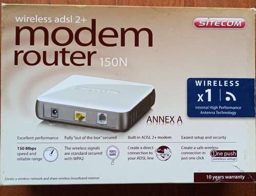 Sitecom modem router - modem,