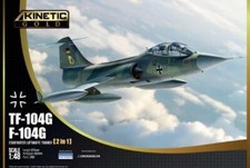 Kinetic 48089 F-104G TF-104G (2in1) Luftwaffe Starfighter Kit Montaggio 1/48