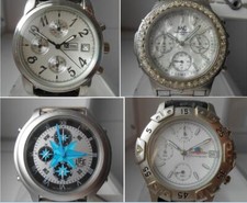 Cronografo Quarzo Orologio da Uomo Data Marca Design Stile Moda Elegante Alto