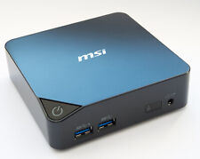 Mini PC MSI Cubi con Libre Office (Intel 3805U 1,90 GHz, 2 GB RAM, 120 GB SSD)