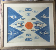 Virgilio Guidi olio su tela