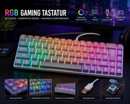 Tastiera gioco rgb - tastiera,