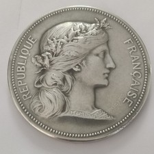 MEDAILLE  ARGENT  FRANCAIS