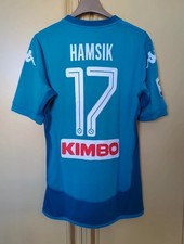 Maglia Napoli Hamsik Home Shirt 2017-2018 tg XL Nuova Kappa Gara Authentic