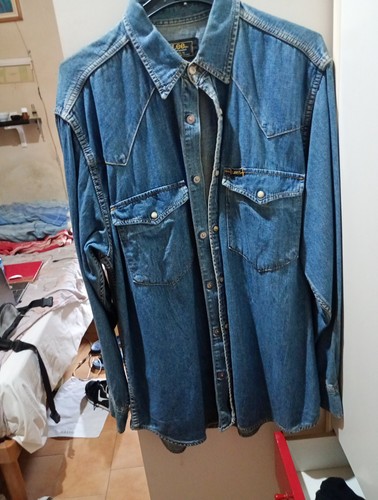 Camicia jeans uomo - camicia,