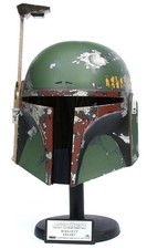 ELMETTO MASTER REPLICAS STAR WARS BOBA FETT SCALA 1/1 SW156LE PROVA D'ARTISTA *LEGGI*