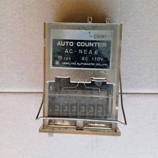 CONTAPEZZI AUTO COUNTER HOKUYO AC - N E A 6 ( 10 CPS  AC 110V ) AUTOMATIC CO.LTD