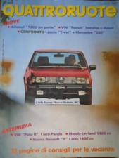 Quattroruote 309 1981