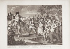 AVVENTURA HUDIBRAS - Incisione