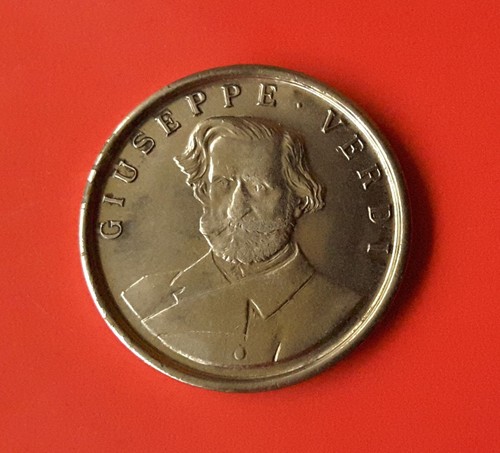 Medaglia giuseppe verdi teatro - verdi,