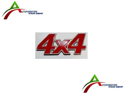 Scritta 4x4 laterale logo - scritta,