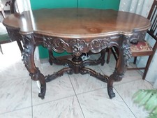 Tavolo Rotondo in noce periodo 1860/70