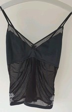 Top camicia con spalline