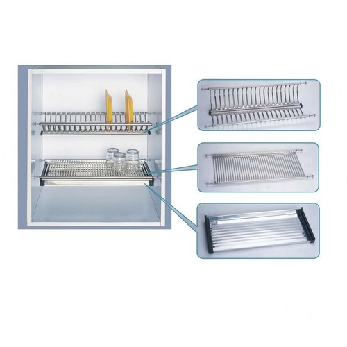 Scolapiatti inox set 3 - set,