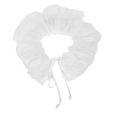  Colletto finto staccabile con volant: colletto finto per camicetta - accessori