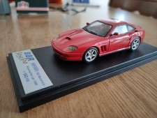 BBR 1 43 FERRARI 550 MARANELLO  SCHUMACHER CAR 1996 SERIE ORO LIMITED 043/550