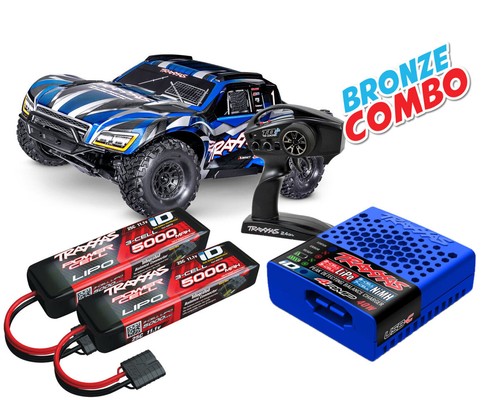 Traxxas maxx slash blu bronzo - traxxas,