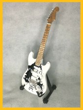 Chitarra in miniatura da collezione miniature modellino chitarre Michael Jackson