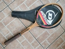 RACCHETTA TENNIS DUNLOP MAXPLY MCENROE VINTAGE IN LEGNO CON CUSTODIA