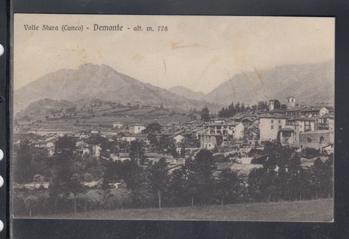 Cartolina valle stura cuneo - cartolina,