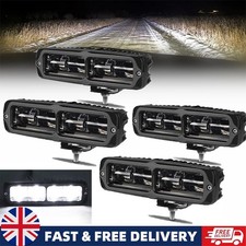 Barra luminosa da lavoro LED da 6 pollici spot pod nebbia fuoristrada guida camion 4x4 SUV ATV fuoristrada