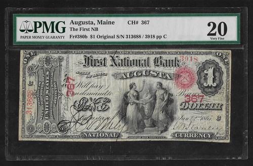Banconota dollaro 1865 - 1,