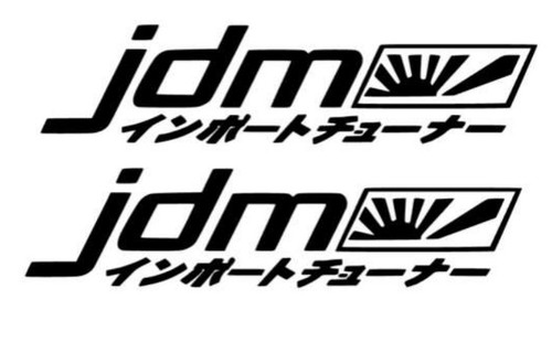 Adesivo auto jdm - 2x, japan