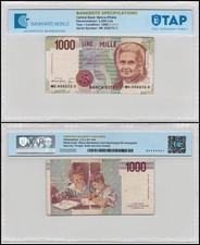 Italy 1000 Lire, 1990, P-114a