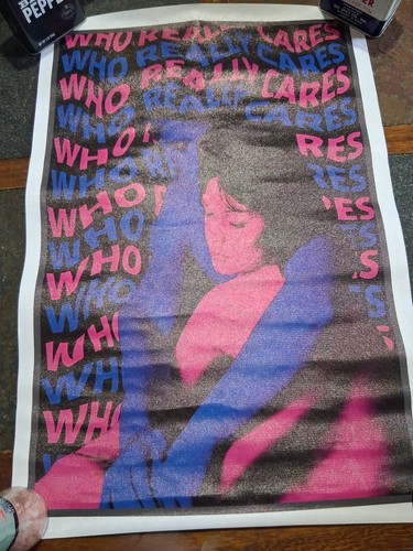 Poster vinile ragazza 19x13 - ragazza,