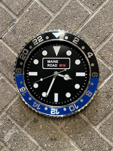Orologio parete maine road - orologio,