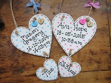 Targa Battesimo Nascita Bimba