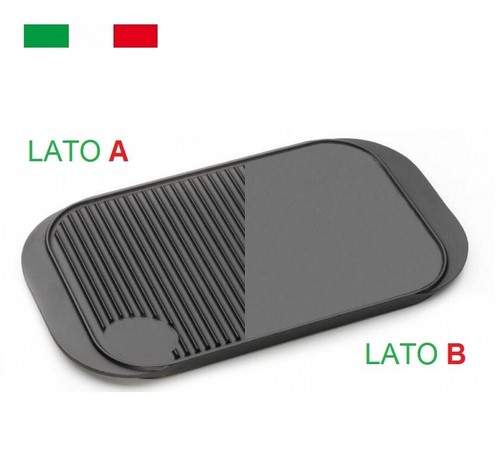 Piastra ghisa per la - in,
