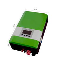 Inverter Solare 2KW con Regolatore di Carica 50A 12/24Vdc a 220V Convertitore di Tensione