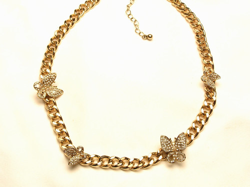 Collana con farfalle - collana,