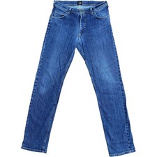 Lee Jeans Uomo 30W 33L Blu