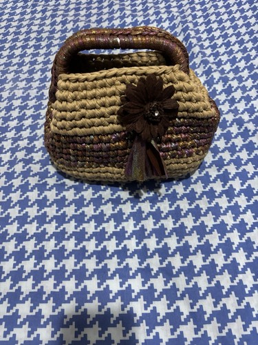 Borsa artigianale lavorata - borsa,