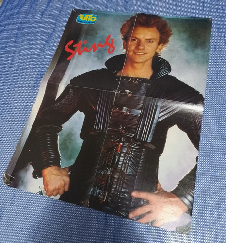 Poster sting wham anni - poster, '80