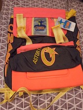 O'HARA ASTOR F.4 FLUO ARANCIONE ZAINO CARTELLA BAGPACK  INVICTA VINTAGE NUOVO
