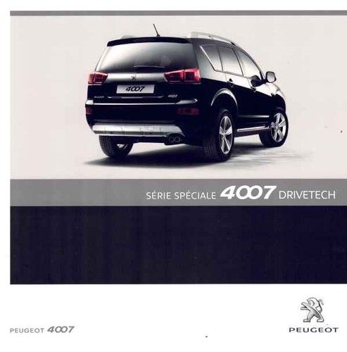 Catalogue brochure peugeot - brochure,