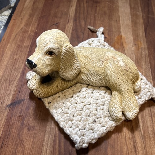 Statua vintage cocker - statua, spaniel