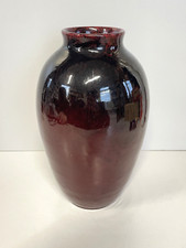 VASO CERAMICA SMALTATA SANGUE