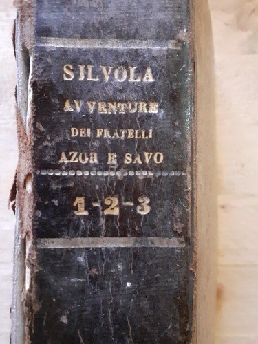 Libro antico 1832 avventure - antico,