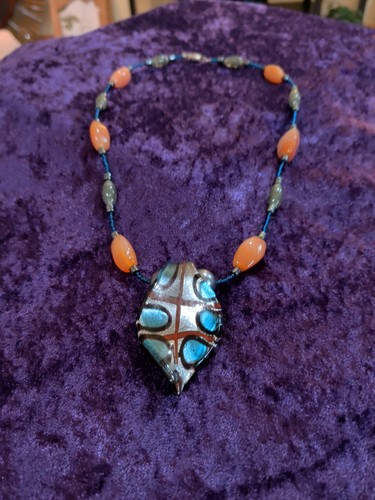 Collana perle rame - collana,