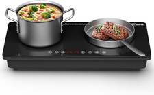 Piano Cottura 1800W Doppio