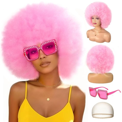 Parrucche afro colorate per - parrucche,